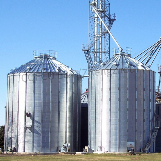 Bolted steel silo